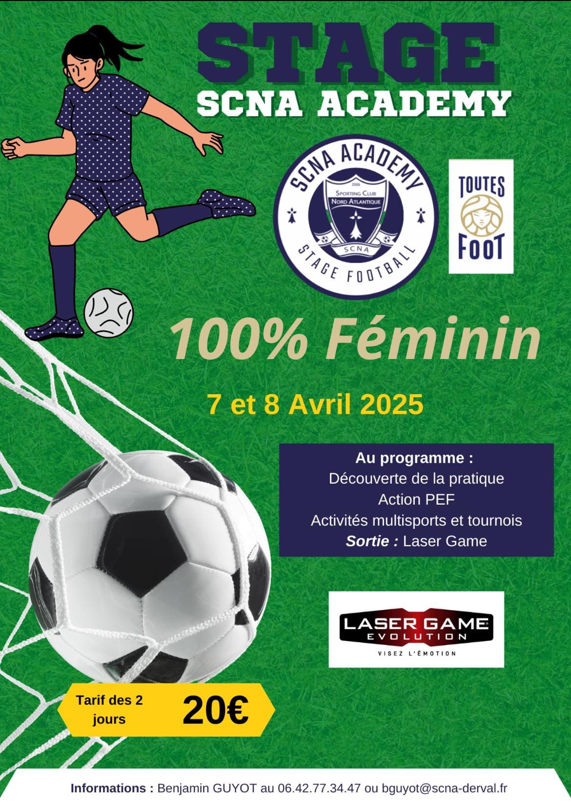 Stage 100% Féminin !