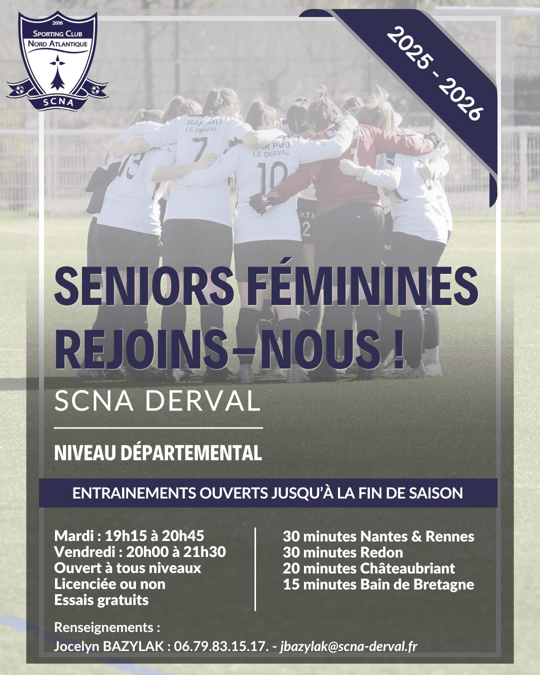 Image de l'article Portes Ouvertes Seniors Féminines