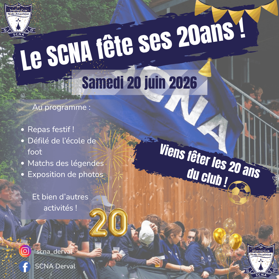 Image de l'article Le SCNA va fêter ses 20 ans !