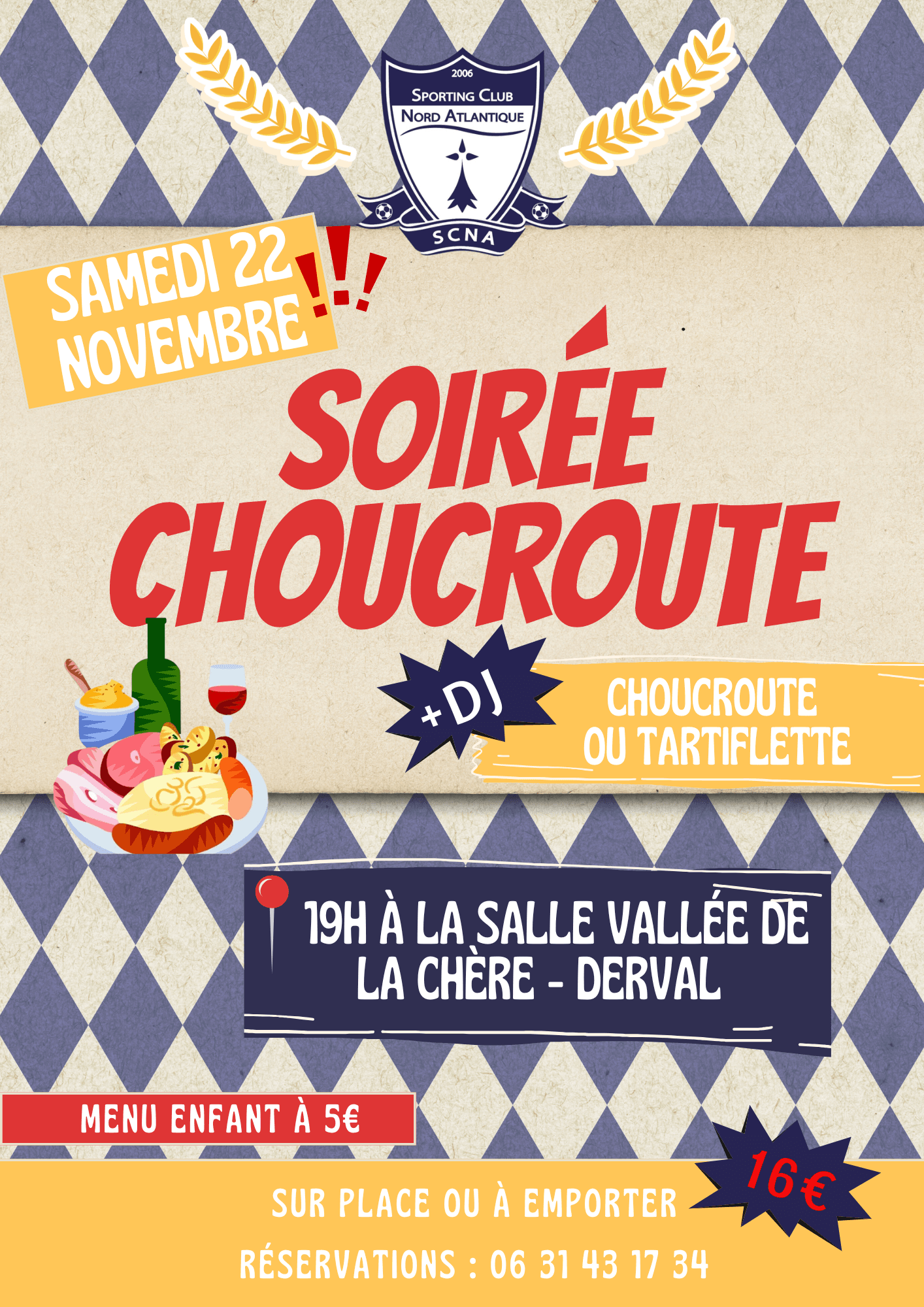 Illustration : Soirée choucroute