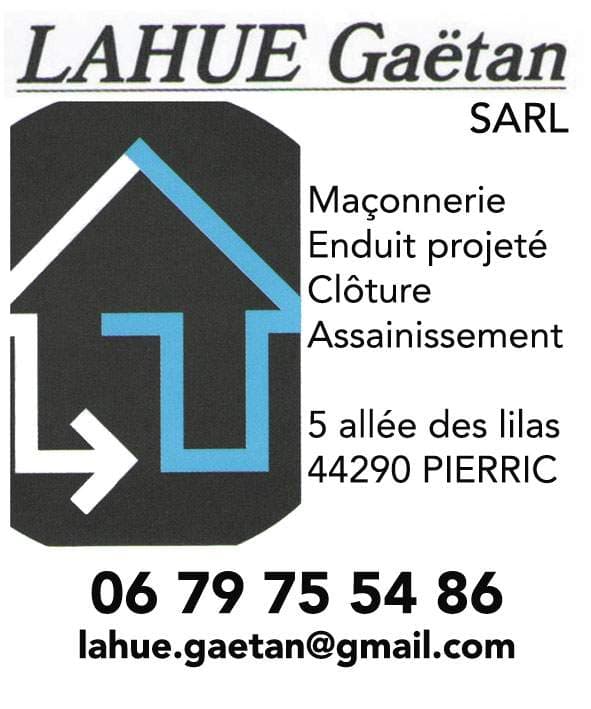 Logo du sponsors : Lahue Gaëtan