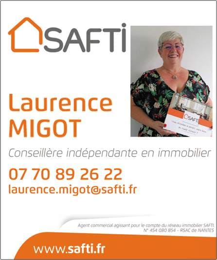 Logo du sponsors : SAFTI - Laurence Migot