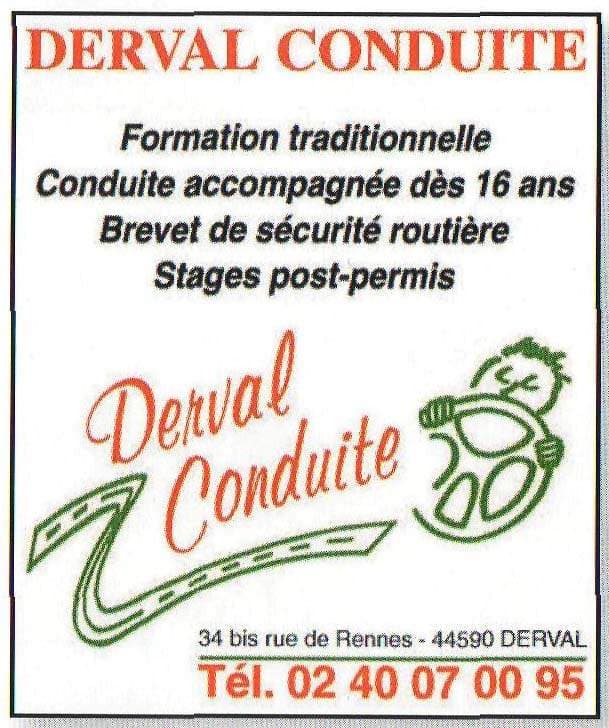 Logo du sponsors : Derval Conduite