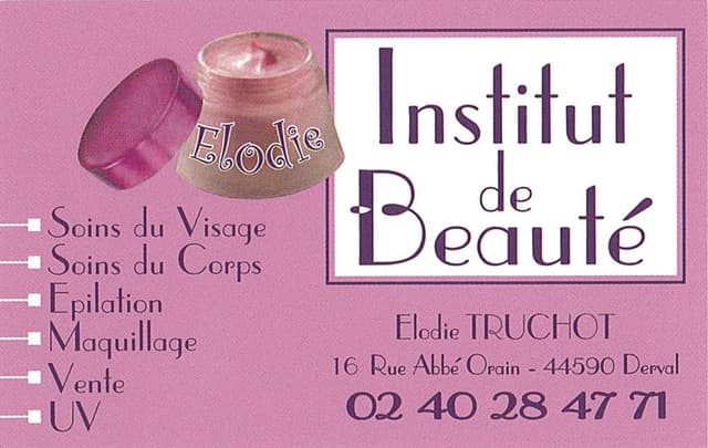 Logo du sponsors : Institut de Beauté Elodie