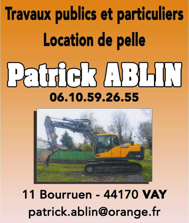 Logo du sponsors : Patrick Ablin