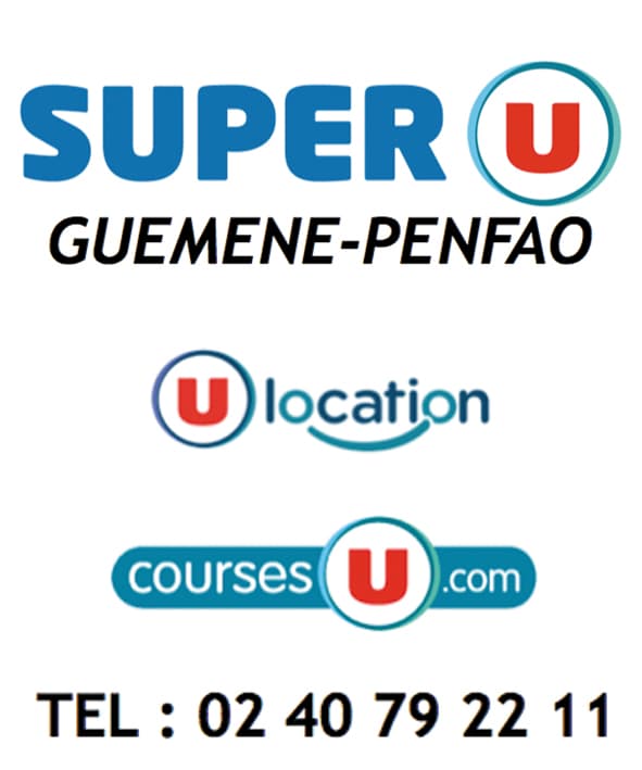 Logo Super U - Guémené-Penfao