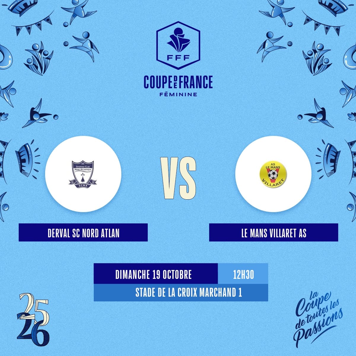 Coupe de France Féminine : 3ème tour !