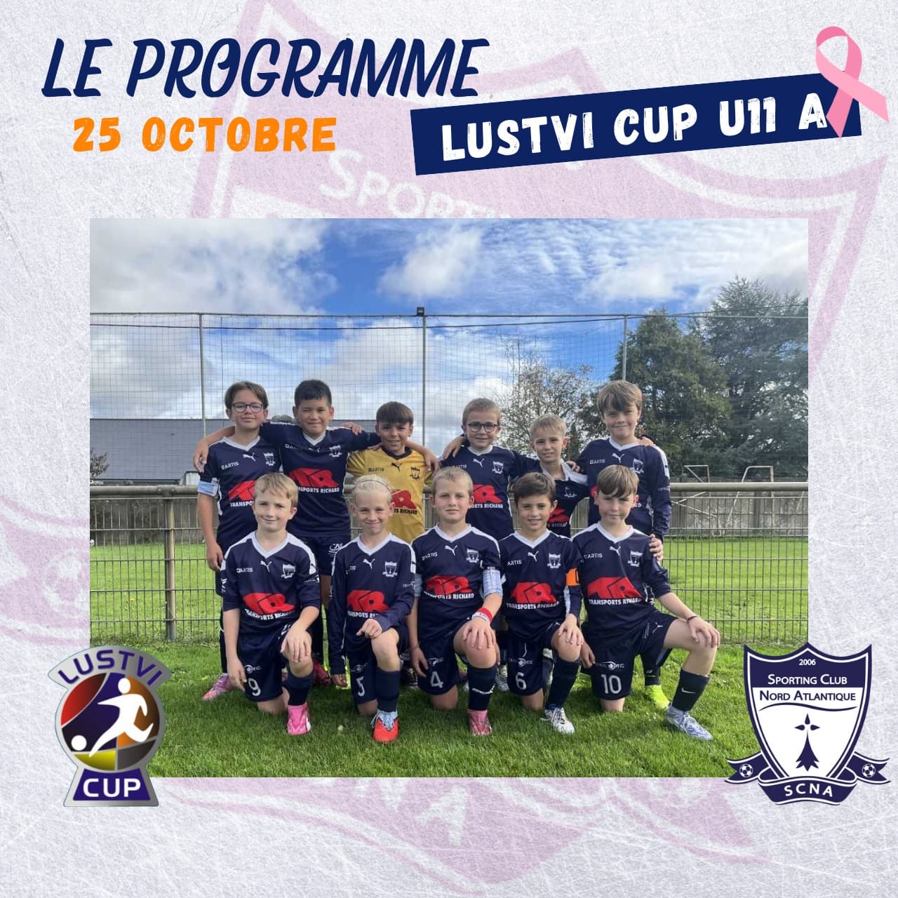 Nos U11 à la LUSTVI CUP