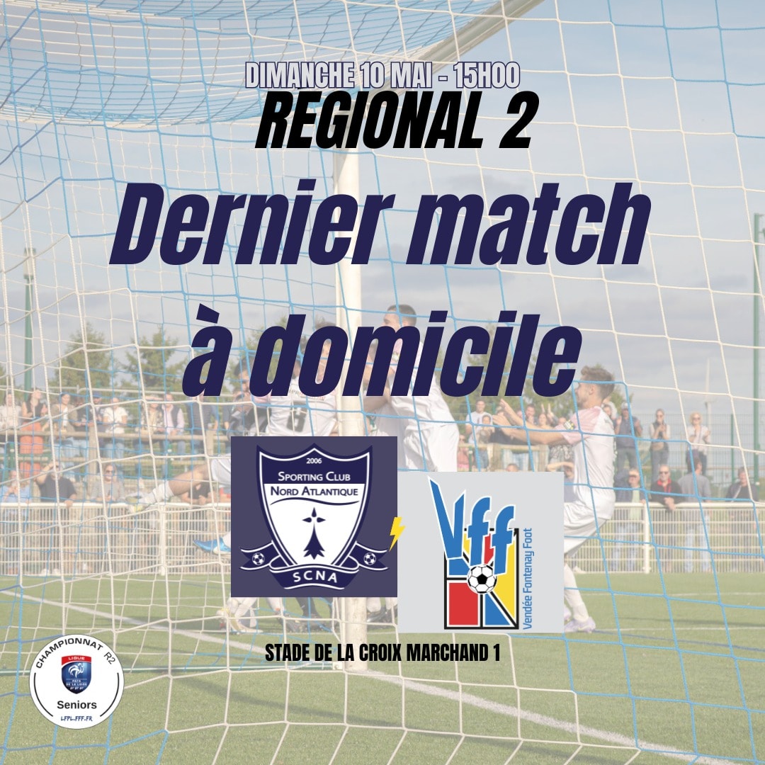 Dernier match à domicile pour la R2