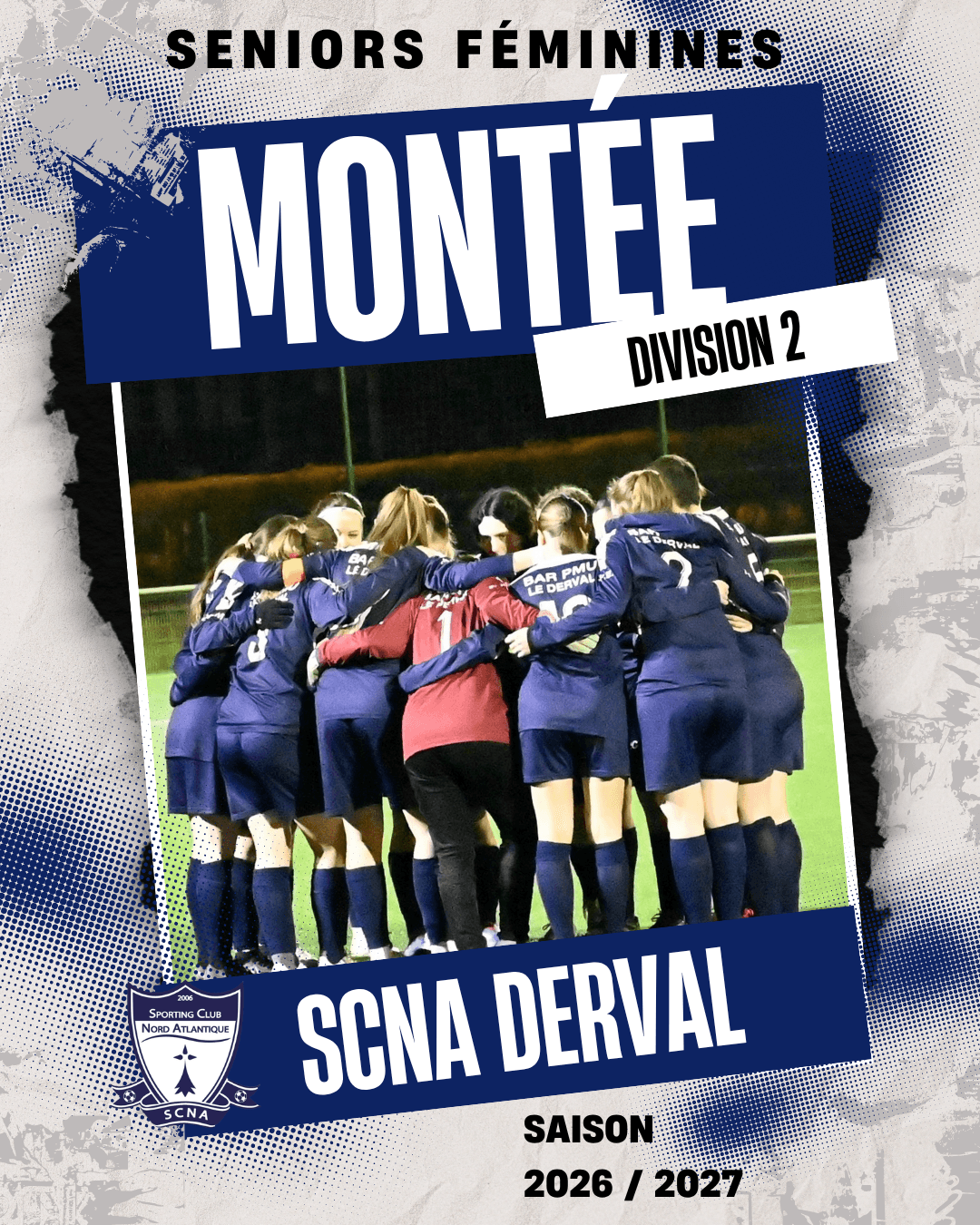 Nos Seniors F obtiennent leur montée