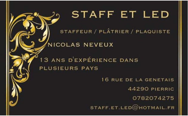 Logo du sponsors : Staff et Led