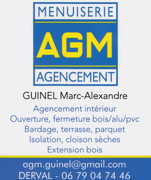 Logo du sponsors : AGM Menuiserie Agencement