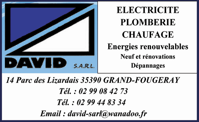 Logo du sponsors : David Sarl