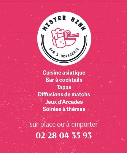 Logo du sponsors : Mister Binh - Bar Brasserie