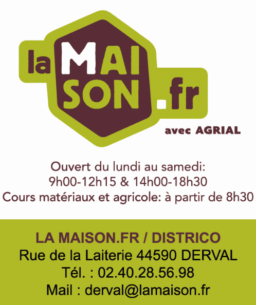 Logo du sponsors : La Maison.fr - Derval