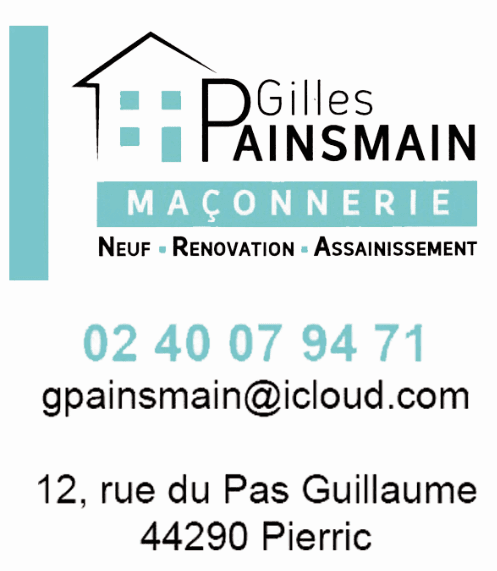 Logo du sponsors : Painsmain Maçonnerie