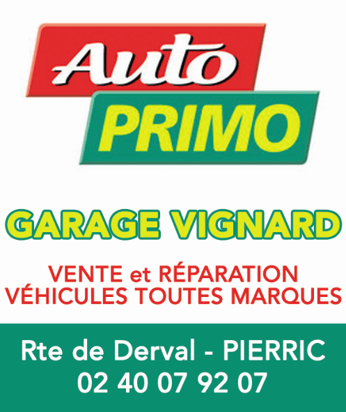 Logo du sponsors : Auto Primo - Garage Vignard