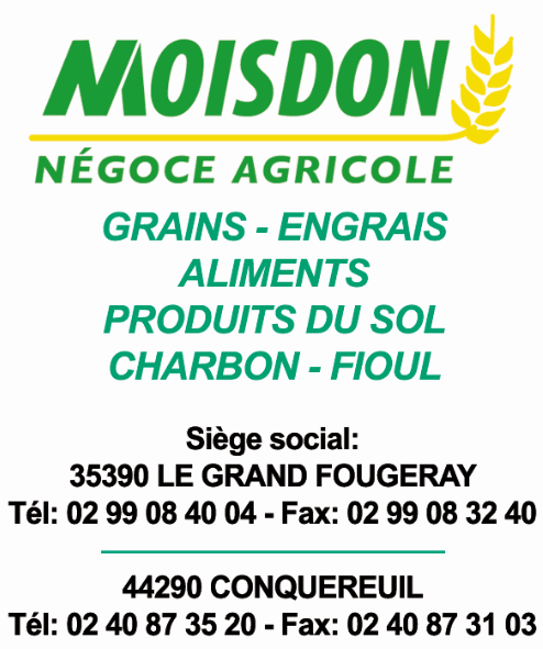 Logo du sponsors : Moisdon SARL