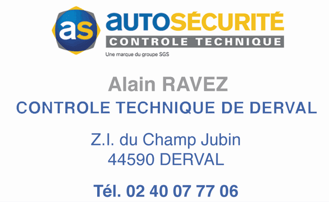 Logo du sponsors : Auto Sécurité - Derval