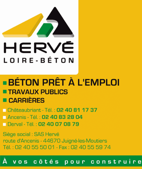 Logo du sponsors : Hervé Loire Béton